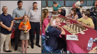 Renata Hranilović prvakinja Hrvatske u &scaron;ahu/ Foto: Privatni album