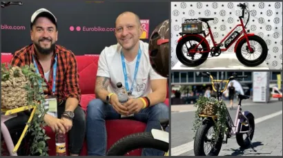 Daruvarčani Du&scaron;ko Ilijević i Ivan Ignatovski svoje bicikle predstavili su na biciklističkom sajmu u Frankfurtu/ Foto: SENTIMENTAL BIKES/ LICENCIRANE FOTOGRAFIJE