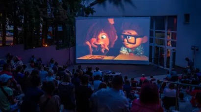 Ovako je bilo pro&scaron;le srijede na projekciji crtića "Nebesa"/Foto: Turistička zajednica Daruvar-Papuk