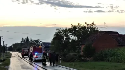 Vatrogasci i policija na mjestu događaja/Foto: Čitatelj