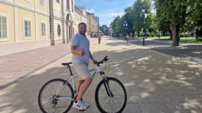 Od jučer bez straha od kazne smijete biciklom voziti po bjelovarskom korzu/Foto: Grad BJelovar
