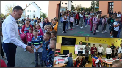 Župan Maru&scaron;ić posjetio je jedinu &scaron;kolu u BBŽ koja sudjeluje u programu cjelodnevne nastave/ Foto: BBŽ