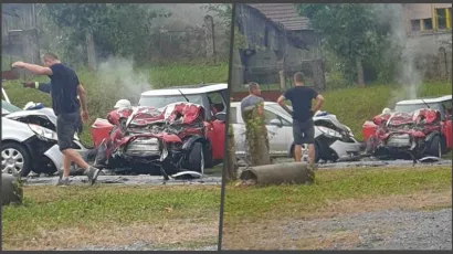 Nesreća u Dapcima/ Foto: Facebook