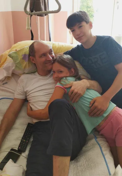 Prvi susret s djecom nakon moždanih udara/Foto: Privatni album