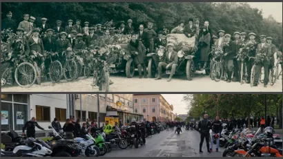 Pomozite da ovaj sjajan bjelovarski događaj postane kulturno dobro Republike Hrvatske/ Foto: Gradski muzej Bjelovar/ Moto klub Bjelovar