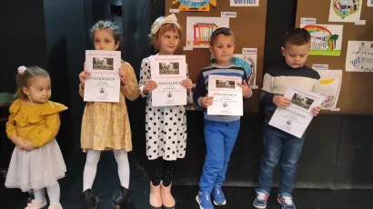 Sudjelovali su i vrtićarci/Foto: Dru&scaron;tvo Na&scaron;a djeca Bjelovar