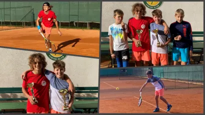 Novi sjajan uspjeh mladih daruvarskih tenisača/ Foto: TK Feniks Daruvar