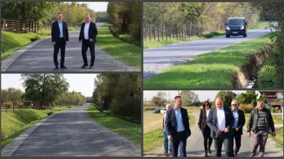 Obnovljena cesta Kani&scaron;ka Iva - Marino Selo/Foto: BBŽ