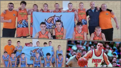 Daruvarčani su pobjede posvetili Draženu Petroviću/ Foto: KK Daruvar 22/Muzejsko memorijalni centar Dražen Petrović