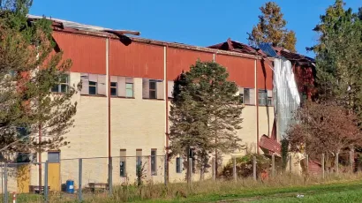 Biv&scaron;a tvornica Modea, slikano jutros/ Foto: Čitatelj