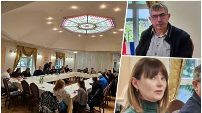 Okrugli stol održan je u baroknom restoranu Terasa u Daruvaru/Foto: Nikica Puhalo