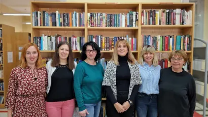 Vrijedne djelatnice daruvarske knjižnice/Foto: Dijana Puhalo/MojPortal.hr