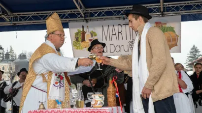 Vinski biskup Tomislav Matić odu&scaron;evio je sve/ Foto: Predrag Uskoković