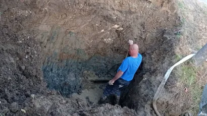 Radnici Darkom vodoopskrbe i odvodnje danas nisu stali s poslom/Foto: Darkom vodoopskrba i odvodnja