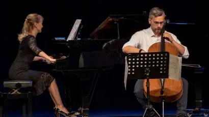 Petra Gilming i Branimir Pustički u Daruvaru 2018./Foto: Grad Daruvar