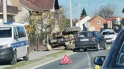 Nesreća u Velikom Korenovu/Foto: Snimio čitatelj