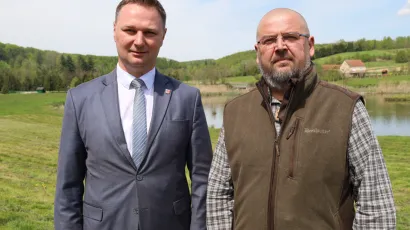 Župan Marko Maru&scaron;ić i predsjednik Lovačkog saveza BBŽ-a Branimir Stankić/Foto: BBŽ