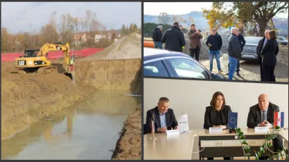 Počela nadogradnja uređaja za proči&scaron;ćavanje otpadnih voda u Dobrovcu/ Foto: Grad Pakrac/Pakrački list