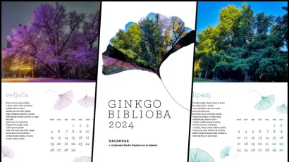 Kalendar "Ginkgo biblioba 2024" jedinstven je ukras za svaki zid 