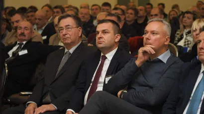 Dražen Budi&scaron;a, Dario Hrebak i Darinko Kosor/Foto: HSLS