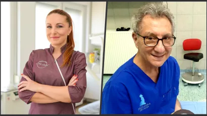 Stomatologinja Danijela Hajdinjak Prihić i plastični kirurg Bojan Ignatovski/Foto: Privatni album, Ladental