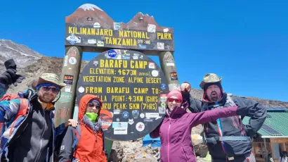 Uspon na Kilimanjaro/ Foto: Pučka knjižnica i čitaonica Daruvar