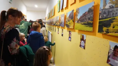 Izložba "svijet očima djeteta" pobudila je velik interes Daruvarčana/ Foto: Tomislav Kukec/MojPortal.hr