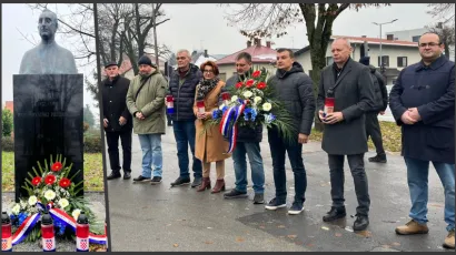 Županijski HDZ odao počast prvog hrvatskom predsjedniku/ Foto: HDZ BBŽ