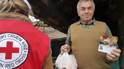 Foto: Crveni križ Gare&scaron;nica
