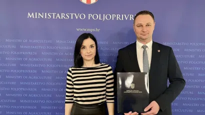 Ministrica poljoprivrede Marija Vučković i župan Marko Maru&scaron;ić/Foto: BBŽ