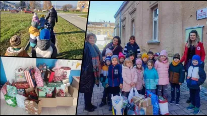 "Cicibani" u humanitarnoj akciji/Foto: Dječji vrtić Vladimir Nazor