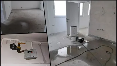 Ga&scaron;enje požara dovelo je do &scaron;tete u nedavno obnovljenom prostoru pedijatrije/Foto: MojPortal.hr