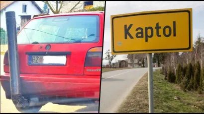 Golf je viđen na ulicama Kaptola kod Požege/Foto: Facebook, Vlado Kos/CROPIX