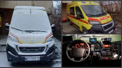 Novo vozilo u Daruvar je stiglo pro&scaron;li mjesec/ Foto: MojPortal.hr/ Hitna uživo 194