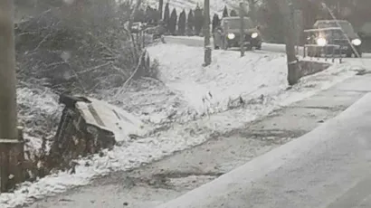 Nesreća se dogodila prije 9 sati u Di&scaron;niku/Foto: Snimio čitatelj