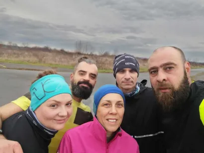 Lareta i ekipa iz Slatine na zadnji su dan Sportsko srce za Eniza - Virtualna humanitarna utrka - 5km otrčali 5km!/Foto: Trči sa srcem