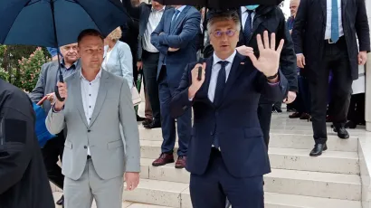 Marko Maru&scaron;ić i Andrej Plenković/ Foto: Deni Marinković