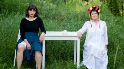Sara Stanić i Lela Margitić/Foto: Umjetnička organizacija Thearte