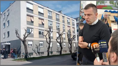 Zgrada u Trumbićevoj prije obnove fasade, a sada će u obnovu i krovi&scaron;te/ Foto: Deni Marčinković