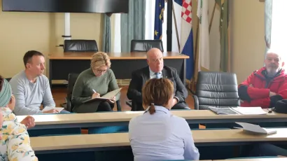 Sastanak u gradskoj upravi Lipika/ Foto: Compas.com.hr