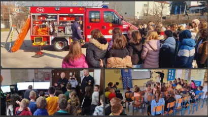 Obilježen europski dan broja 112/ Foto: ŽC 112 Bjelovar