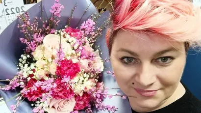 Andrijana Andy Vinković poznata je daruvarska cvjećarica, a buket za Valentinovo bit će bitno rasko&scaron;niji od ovog/Foto: Privatni album