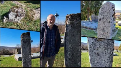 Stećci u &Scaron;eovici/Foto: Compas.hr