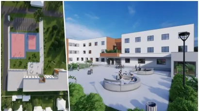 Izgled budućeg učeničkog doma u Daruvaru