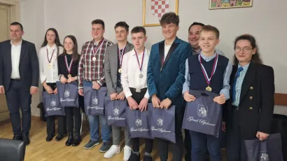 Hrebak primio mlade glazbene nade/ Foto: Deni Marčinković