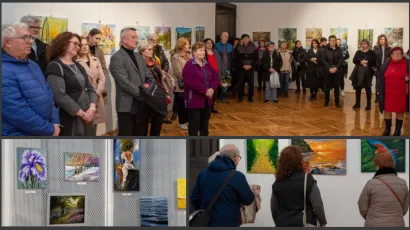 U Zavičajnom muzeju otvorena izložba daruvarskih likovnjaka/ Foto: Predrag Uskoković/Grad Daruvar