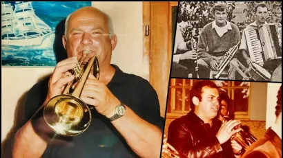 Vlado &Scaron;usta obilježio je glazbom živote tisuća ljudi/Foto: Privatni album