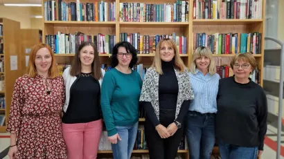 Vrijedne djelatnice daruvarske knjižnice/Foto: Dijana Puhalo/MojPortal.hr