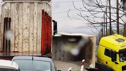 Novo slijetanje kamiona u Gornjem Daruvaru/Foto: Čitatelj