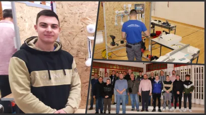 U svibnju će Ivano na državno natjecanje u Zagreb/Foto: Tehnička &scaron;kola Daruvar